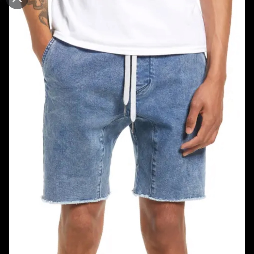 Mens zanerobe sureshot denim shorts nwot